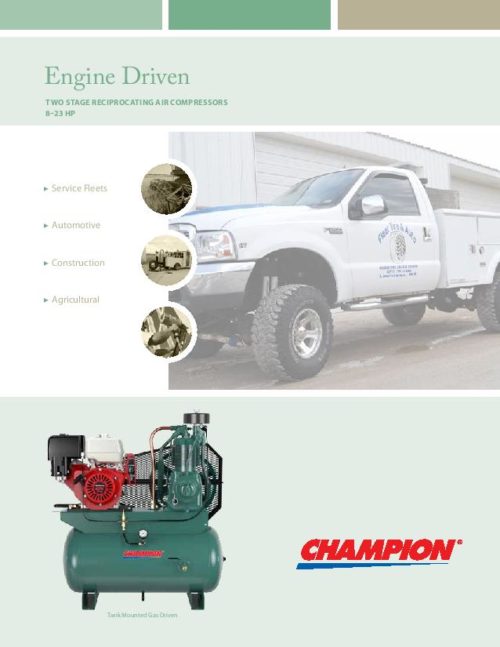 Engine Driven Compressors Anglin Equipment