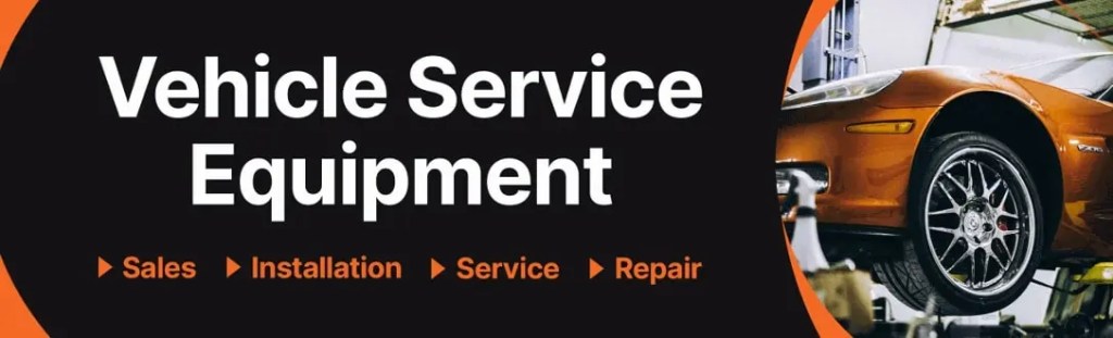 Vehicle Service Equipment: Sales, Installation, Service, Repair